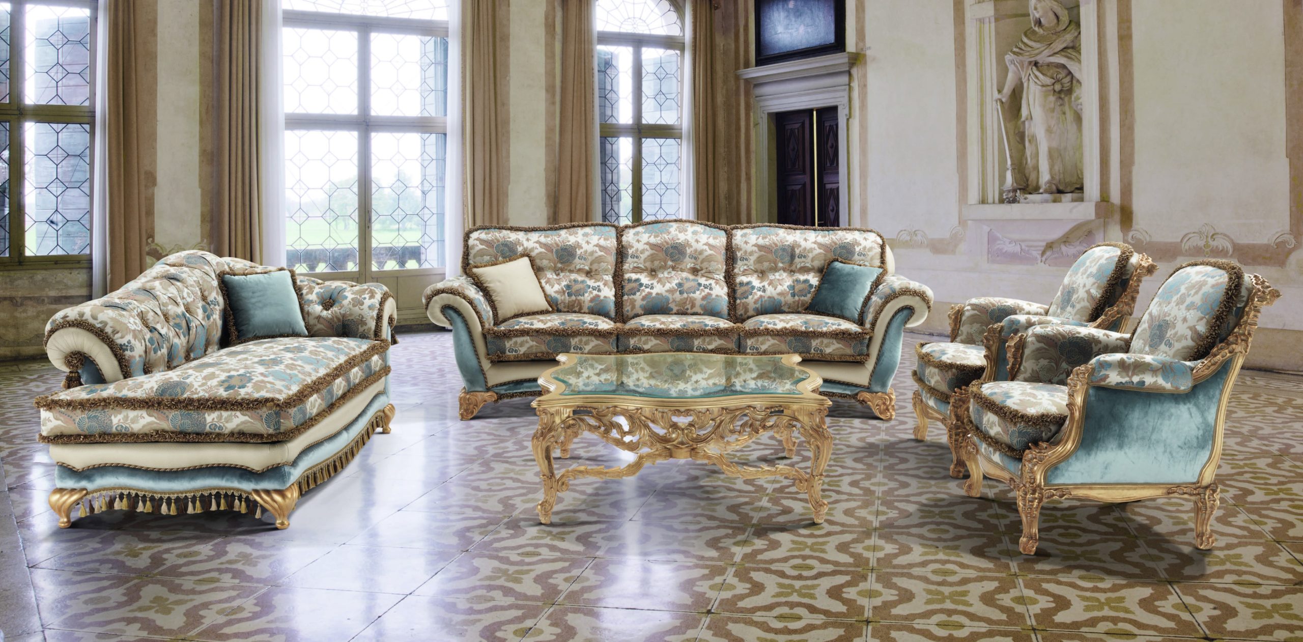 divano Milord, dormeuse Ginevra, poltrone Losanna
